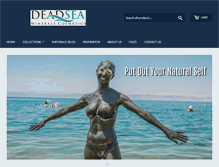 Tablet Screenshot of deadsea-cosmetic.com